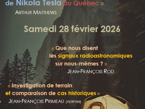 25e Souper Ufologique de Québec 25e Souper Ufologique de Québec